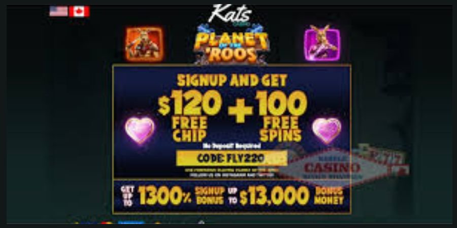 Kats Casino no deposit bonus